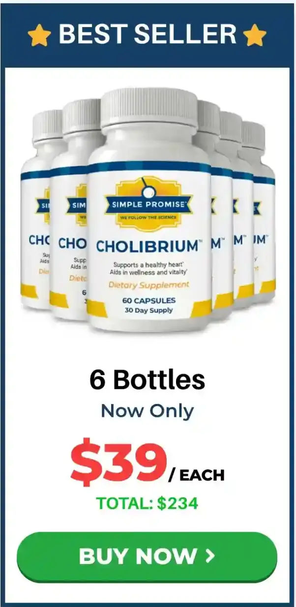 Six-bottle maximum savings package with free US shipping and the lowest per-unit cost for long-term use